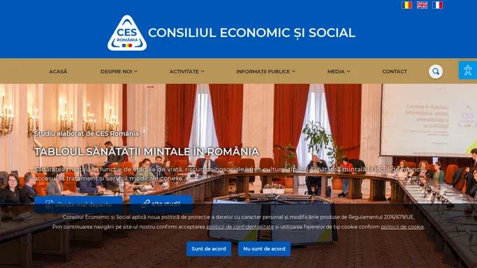 Consiliul Economic si Social