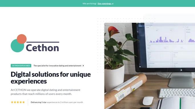 exciting solutions - cethon