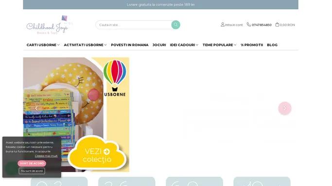 childhoodjoys.ro - carti Usborne pentru copii