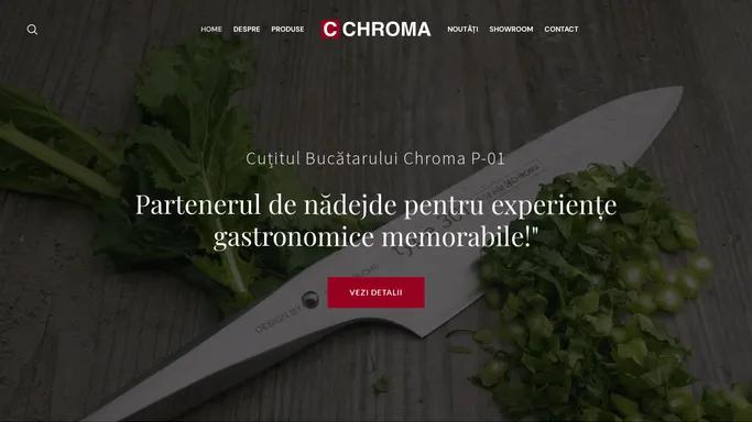 Chroma Knife – Chrome Knife: Regional distribution for Romania, Hungary and Bulgaria