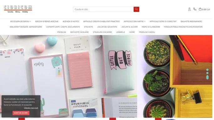 Ciobicom - magazin de birotica si papetarie