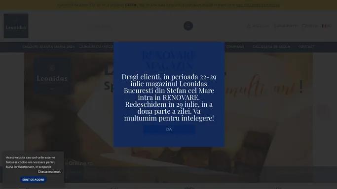 Leonidas | Ciocolata Leonidas | Ciocolata belgiana