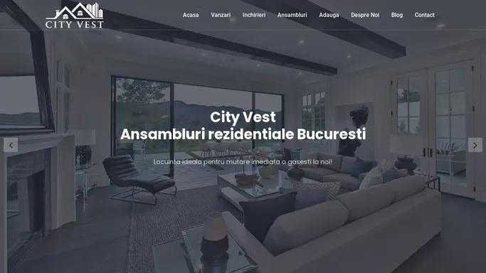 Ansambluri rezidentiale - City Vest Bucuresti