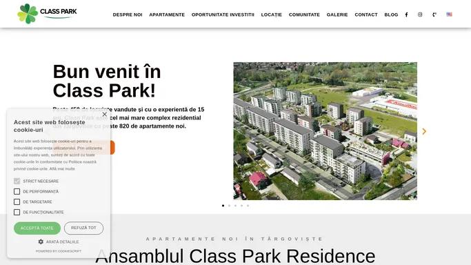 Class Park – Apartamente de vanzare in Targoviste