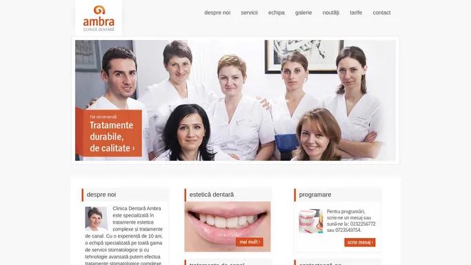 Ambra | clinica dentara