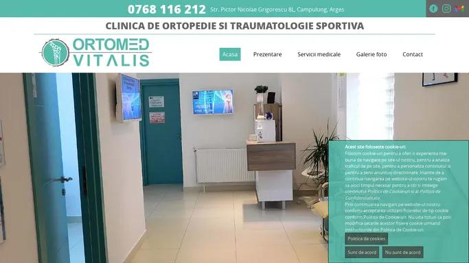 Clinica de ortopedie si traumatologie minim invaziva Ortoped Vitalis