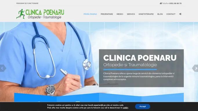 Clinica Poenaru – Artroscopie