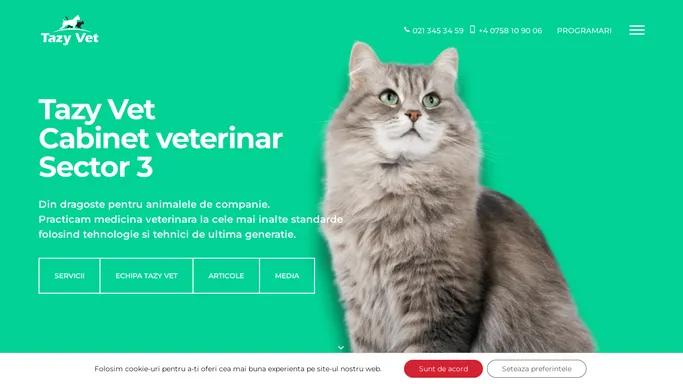 Tazy Vet - Cabinet veterinar Sector 3 Bucuresti