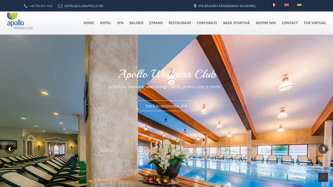 Home - Hotel Apollo Wellness Club & SPA