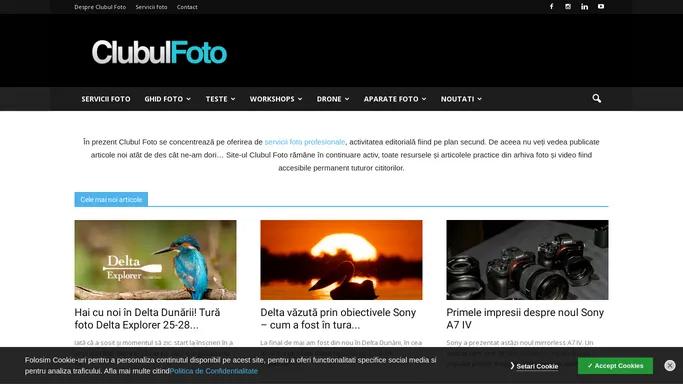 Clubul Foto | Articole utile si servicii foto profesionale de la fotografi cu experienta