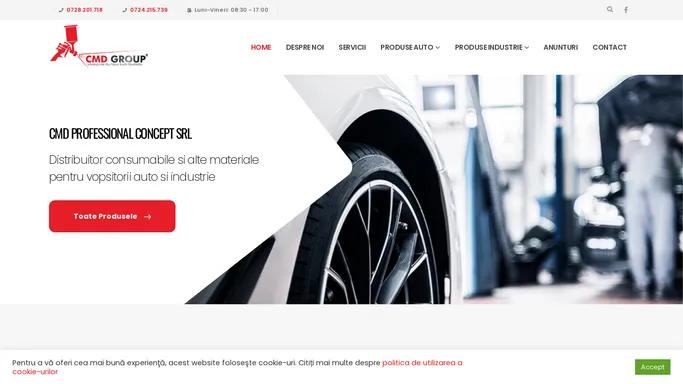 CMD Professional - Consumabile si Materiale Pentru Vopsitorii Auto