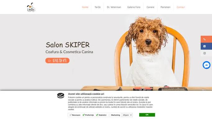 Salon Coafura Canina Skiper si Frizerie Canina Oradea - Cosmetica Canina