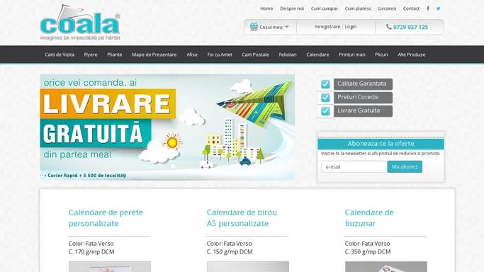 Coala.ro - Imaginea ta, impecabila pe hartie