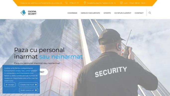 Cocktail Security – Echipa ta specializata in securitate | Coming Soon