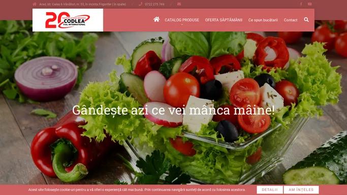 Codlea Vial International - Produse alimentare congelate Arad | Timisoara, produse refrigerate Arad | Timisoara, carne | legume congelata Arad | Timisoara | Produse alimentare congelate Arad | Timisoara, produse refrigerate Arad | Timisoara, carne | legume congelata Arad | Timisoara