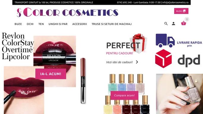 Produse cosmetice NYX,L'OREAL,REVLON,BOURJOIS,MAYBELLINE,DIOR,RIMMEL - cosmetice ieftine online - Colorcosmetics.ro