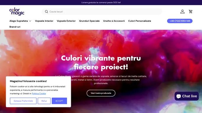 Color Magic - Specialistii Tai in Vopsele Profesionale