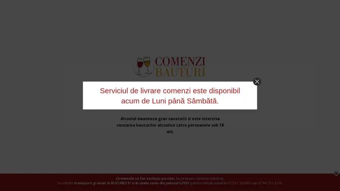 Home - Comenzi Bauturi