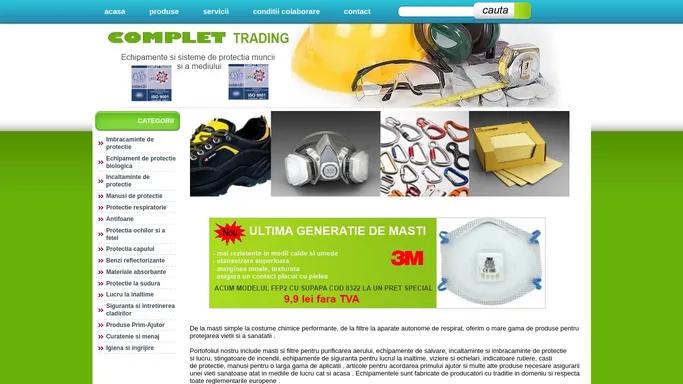 Echipamente de protectie - Complet Trading