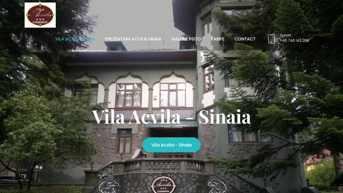 a Acvila – Cazare in Cartier Cumpatu Sinaia Vila Turistic