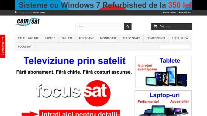 Comsat - Vanzari online calculatoare noi si second hand