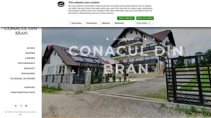 Conacul din Bran - Pensiune Bran - Cazare Bran