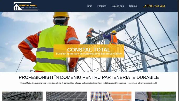 Constal Total – Materiale constructii in Bucuresti, Ilfov si zonele limitrofe