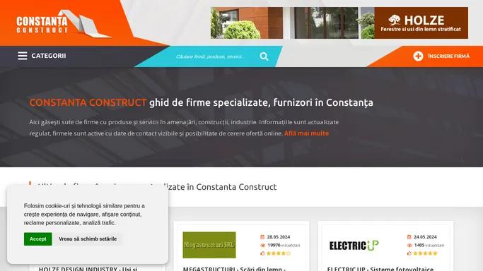 Ghid firme, furnizori in Constanta | Constanta Construct