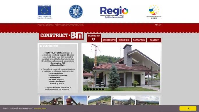 CONSTRUCT-BM Radauti - Constructii civile & industriale - Suceava