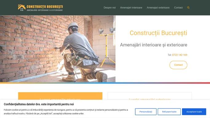 Constructii Bucuresti ⭕ Firma Amenajari interioare si exterioare