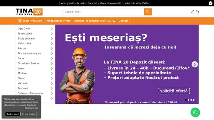 Materiale de Constructii - Depozit Online