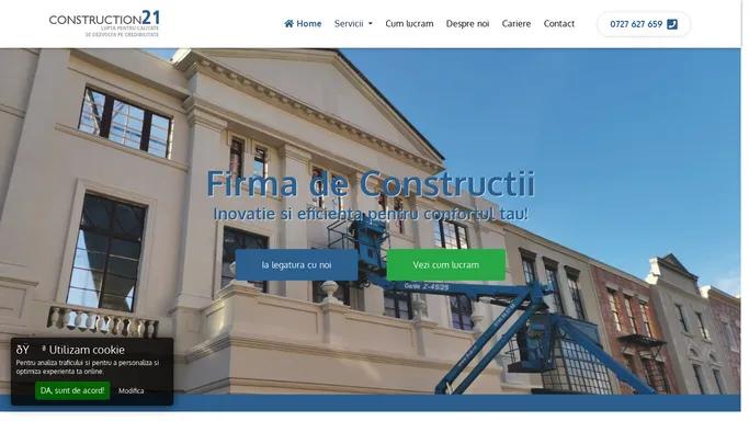 Firma de Constructii | Construction 21