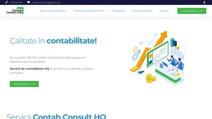 Servicii de contabilitate Infiintari/modificari societati Consultanta fiscala