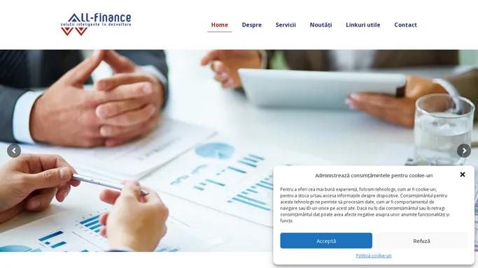 All Finance - Servicii de contabilitate financiara in Botosani