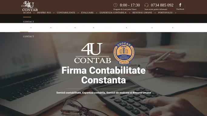 Contabilitate Constanta – Firma de contabilitate Constanta va ofera servicii contabile, experienta, profesionalism, probabil cel mai bun contabil, procesare rapida de date si acte contabile.