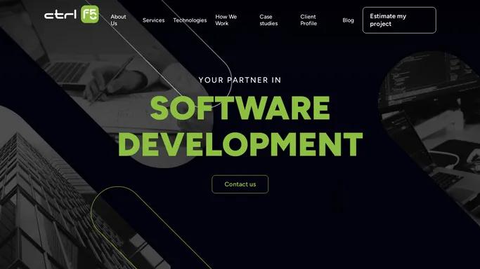 ControlF5 Software - Your Partner In Software Development