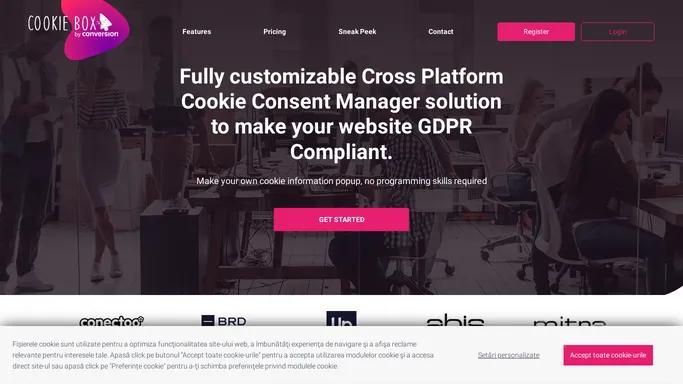 CookieBox.ro - Build and manage your cookie consent