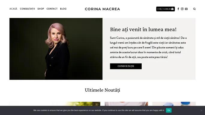 Corina Macrea – Healthy Happy Lifestyle