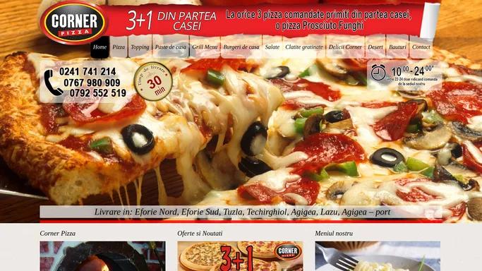 Corner Pizza – Pizza in Eforie Nord, livrare la domiciliu