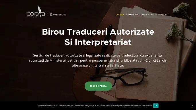 Birou traduceri Cluj & Servicii de interpretariat in Cluj Napoca