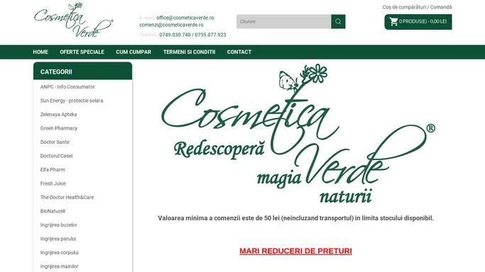 Cosmetica verde