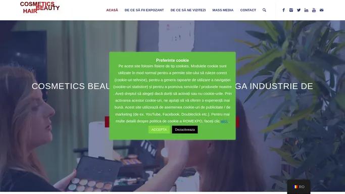 Cosmetics Beauty Hair - Reuneste intreaga industrie de beauy!