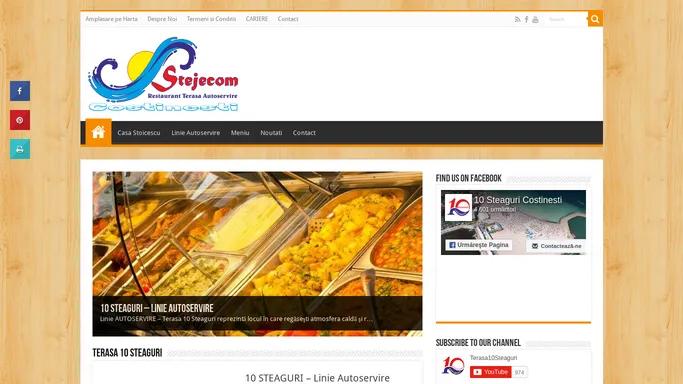 Stejecom srl – Costinesti – 10 Steaguri Terasa Restaurant Autoservire Cazare Costinesti