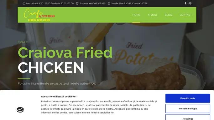 CRAFC – Pui prajit sub presiune un produs by Pizza Adrian
