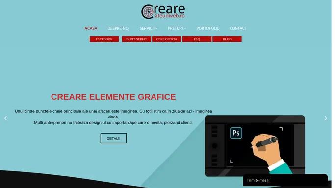 Creare Site-uri Web - Afacerea ta este alaturi de noi!