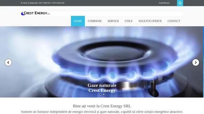 Crest Energy | Furnizor de Energie electrica si Gaze Naturale