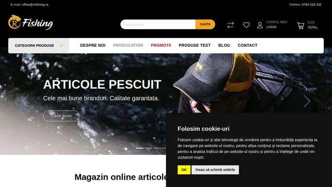 Magazin Online de Articole de Pescuit si Outdoor – Produse de Pescuit