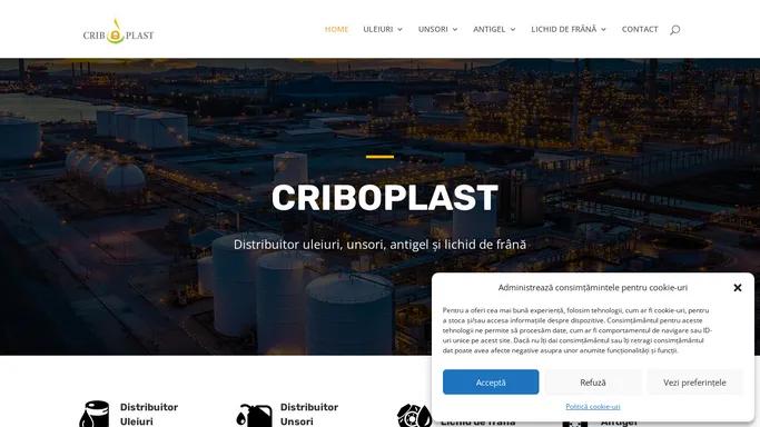 CriboPlast - Distribuitor uleiuri|Distribuitor autorizat Shell, Mobil, Divinol, Eni, Prista, Cyclon, Petronas