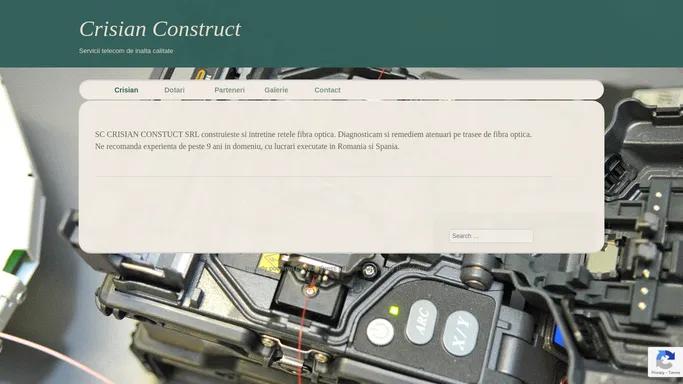 Crisian Construct | Servicii telecom de inalta calitate