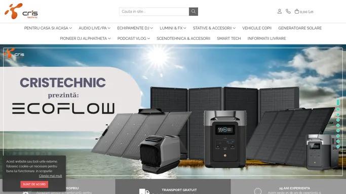 CrisTechnic.ro | Magazin online | Showroom echipamente Hi-Fi si profesionale